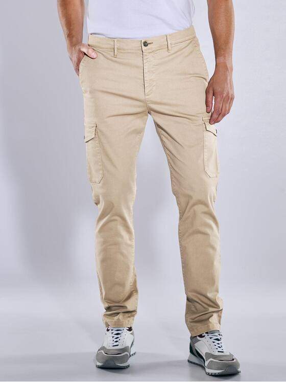 engbers Herren Cargohose straight Beige 38113