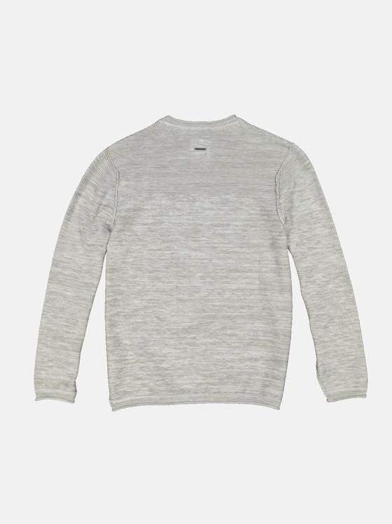 engbers Herren Pullover meliert Mausgrau 34626