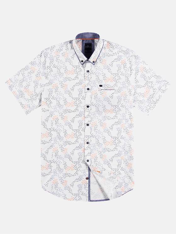 engbers Herren Cooles Hemd mit Comfort-Stretch-Anteil Mandarinorange 29737