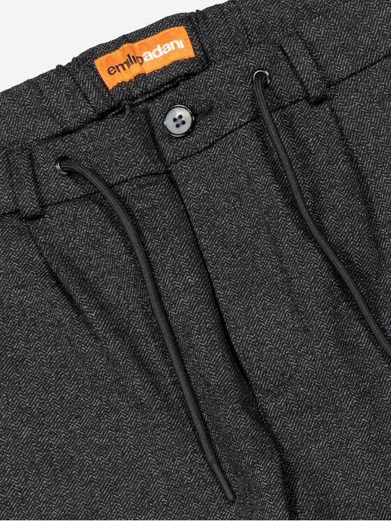 emilio adani Herren Chino slim fit Grau 37609