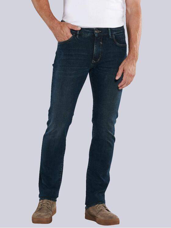 engbers Herren Super-Stretch-Jeans slim fit Blau 35564
