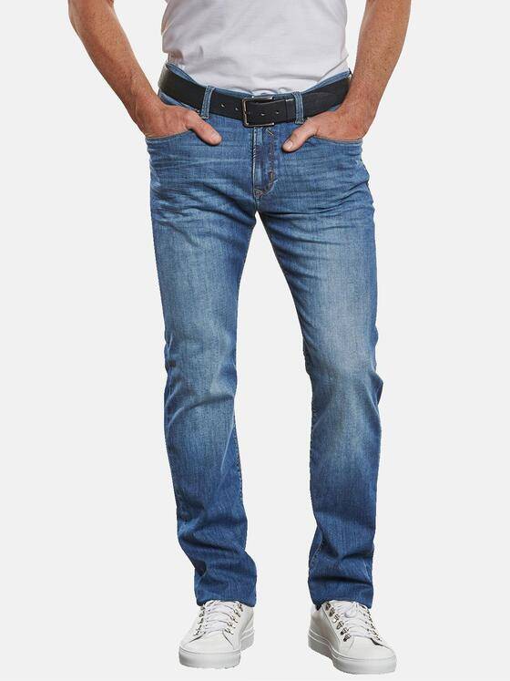 ENGBERS GERMANY Herren Jeans 5-Pocket Straight Himmelblau 32720