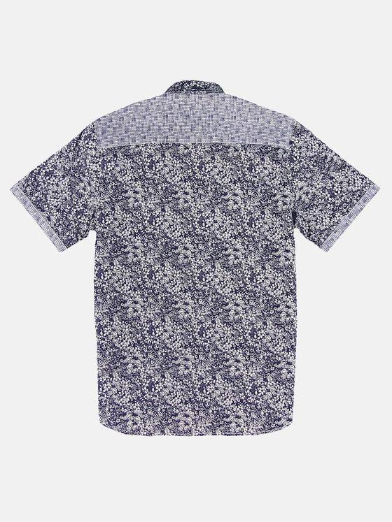 engbers Herren Hemd kurzarm Blau 32216