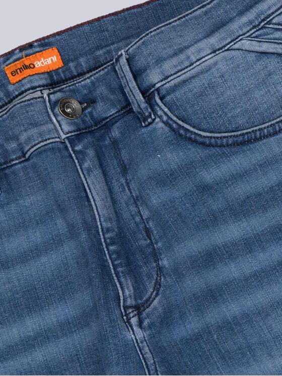 emilio adani Herren Super-Stretch-Jeans slim fit Blau 38637
