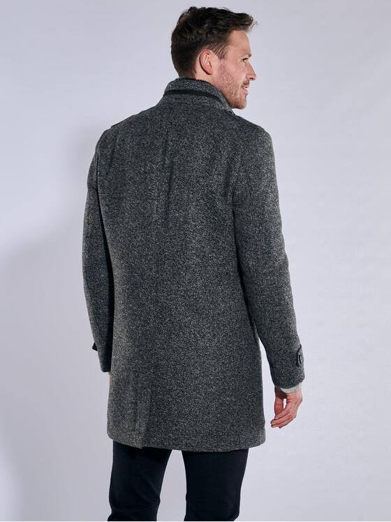 engbers Herren Mantel mit Inlet Anthrazit 37542