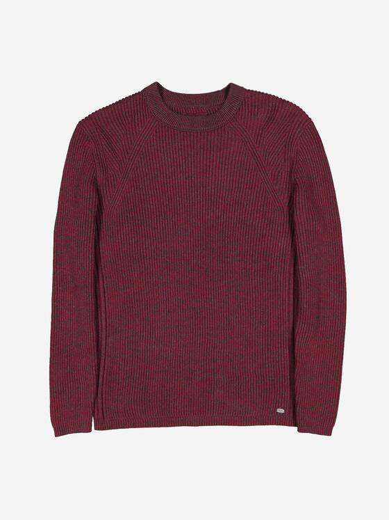 engbers Herren Pullover regular Tomatenrot 37966