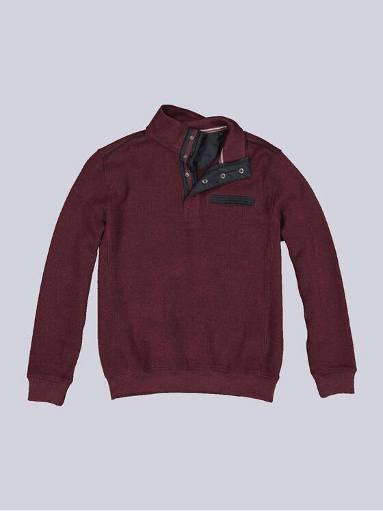 engbers Herren Sweatshirt Stehbund Bordeaux 33750