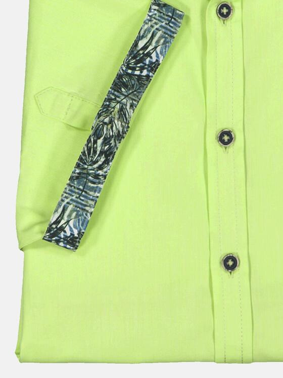 engbers Herren Kurzarm-Hemd regular Grün 36875
