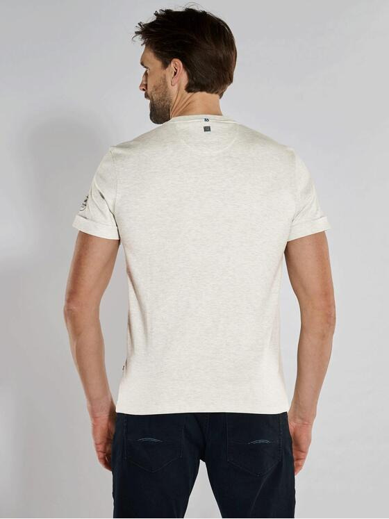 ENGBERS GERMANY Herren T-Shirt edel glänzend durch spezielles Garn Beige 36799