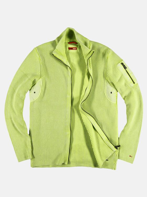emilio adani Herren Modische Strickjacke Gelb 29281
