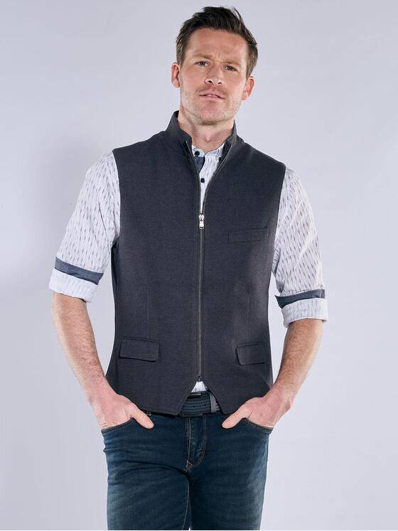 engbers Herren Weste Saphirblau 39837