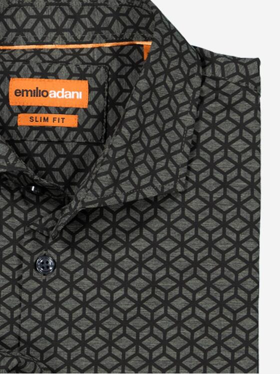 emilio adani Herren Funktionshemd Grün 37223
