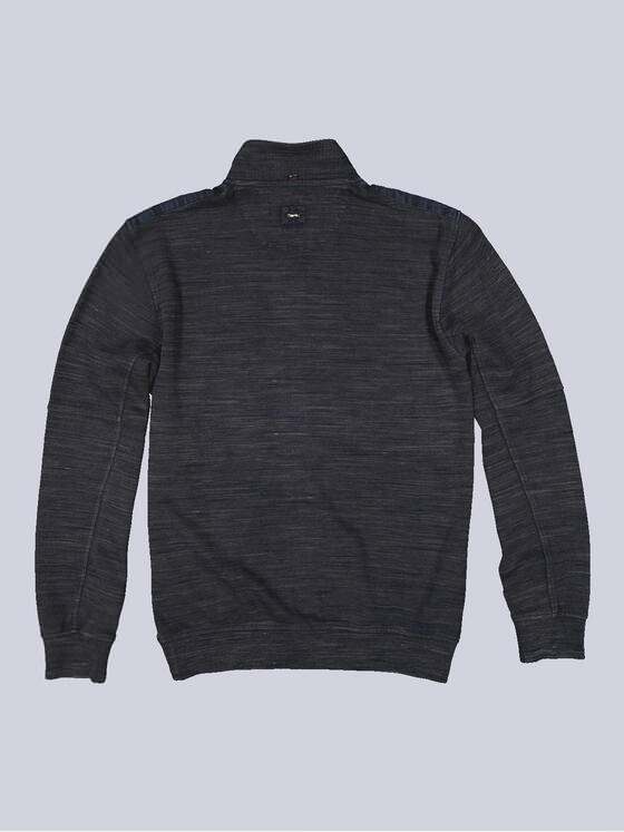 engbers Herren Sweatjacke gestreift Blau 35233