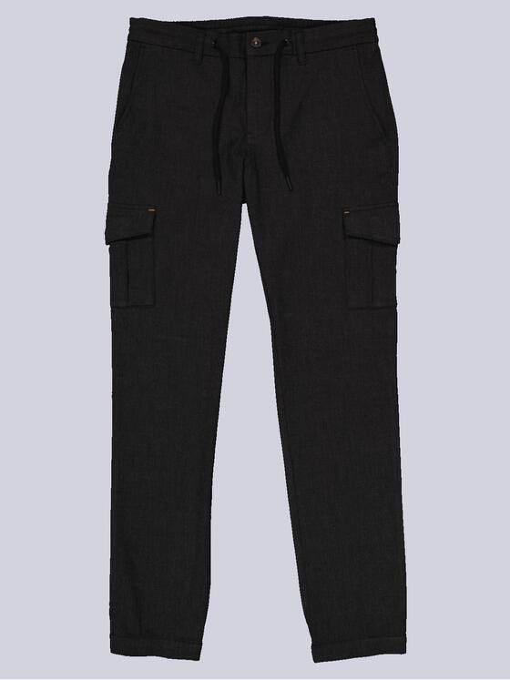 emilio adani Herren Cargo-Hose slim fit Grau 35240