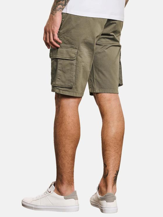 emilio adani Herren Cargo-Bermuda Grün 32632