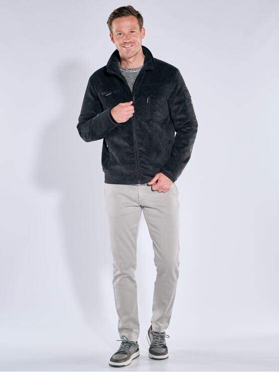 engbers Herren Cord-Jacke mit Funktionsdetails Anthrazit 39103
