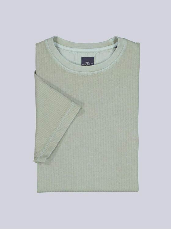 engbers Herren T-Shirt strukturiert Khaki 39172