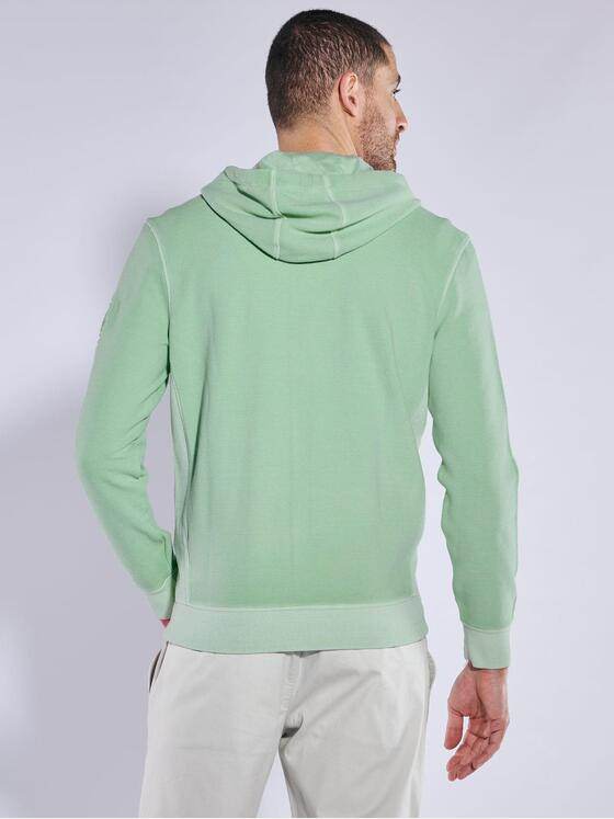 engbers Herren Sweatjacke mit Kapuze Türkis 37000