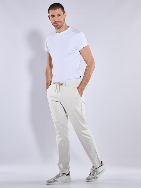engbers Herren Chino regular Weiß 37106