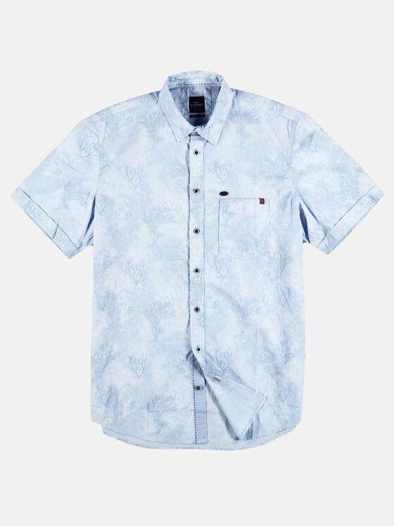 engbers Herren Hemd kurzarm Hellblau 29125