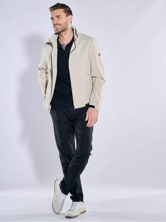 emilio adani Herren Jacke mit Funktionsdetails Weiß 38413