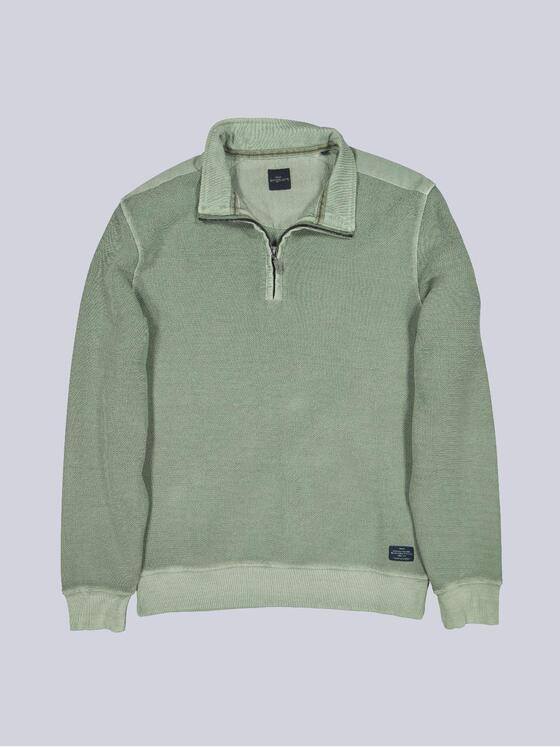 engbers Herren Sweatshirt in Satin-Warenqualität Khaki 39425