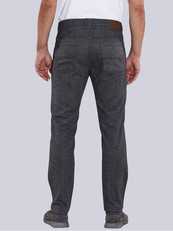 engbers Herren 5-Pocket-Hose slim fit Grau 35571