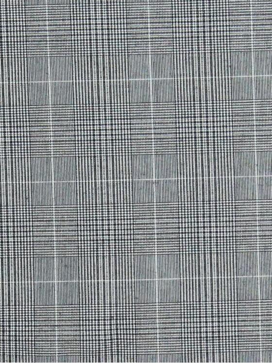 engbers Herren Stretch-Chino kariert Silbergrau 31084