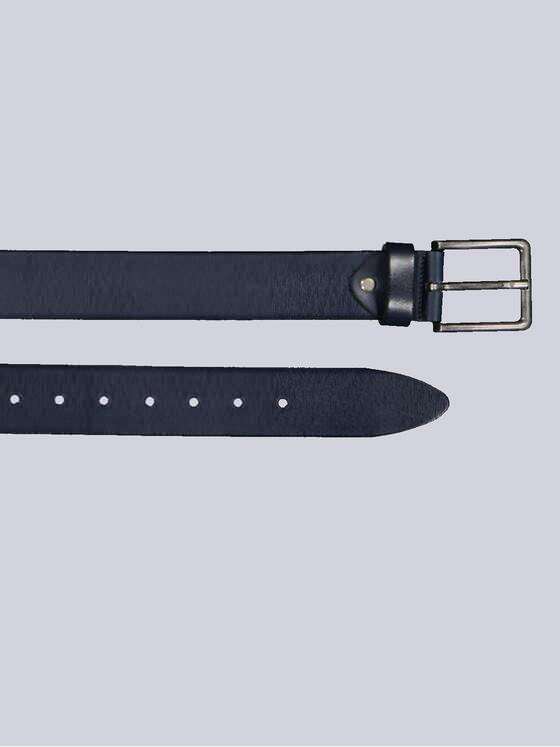 engbers Herren Ledergürtel Basic Blau 36931