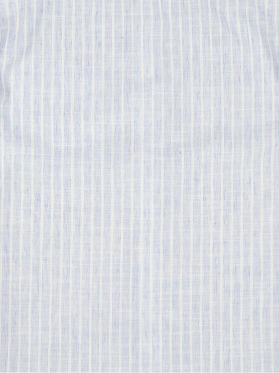 emilio adani Herren Langarm-Hemd gestreift Blau 34783