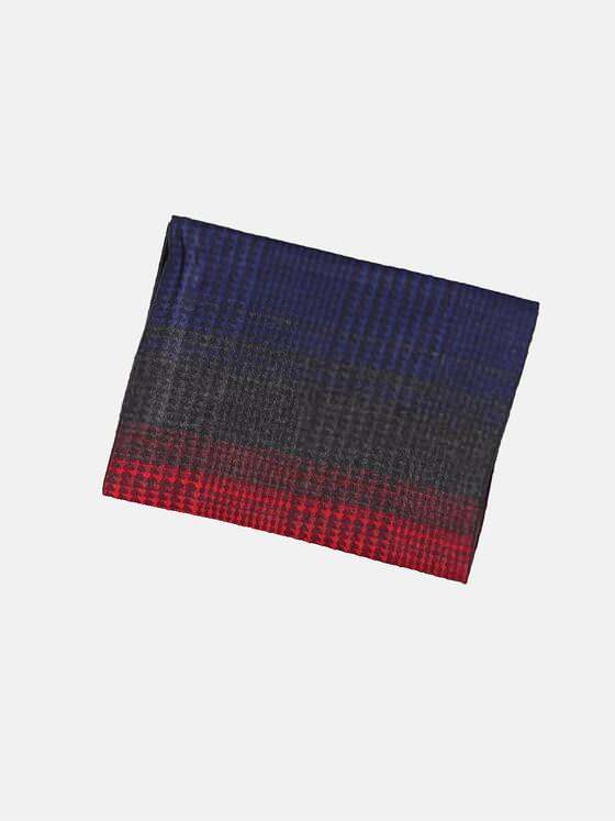 engbers Herren Mehrfarbiger Schal Bordeaux 30361