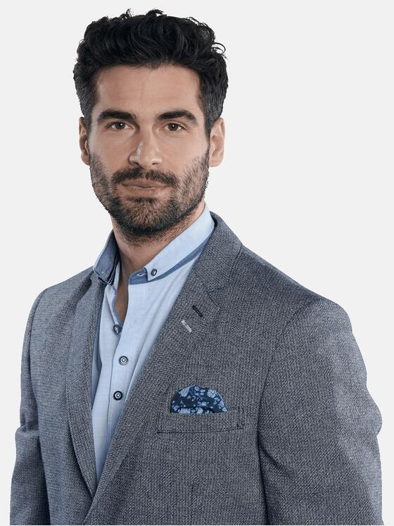 engbers Herren Sportives Freizeit-Sakko Marineblau 31076