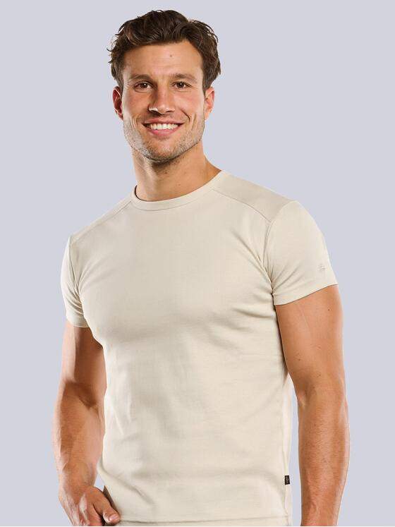engbers Herren Basic-Shirt "My Favorite" Beige 34359