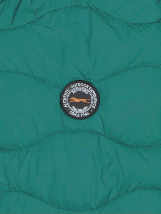 engbers Herren Steppjacke mit abnehmbarer Kapuze Petrol 33290