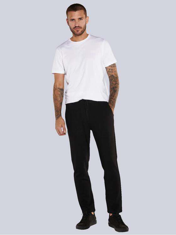 emilio adani Herren Chino slim fit Schwarz 36011