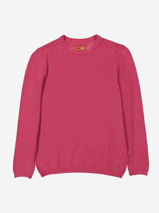 emilio adani Herren Pullover strukturiert Violett 37327