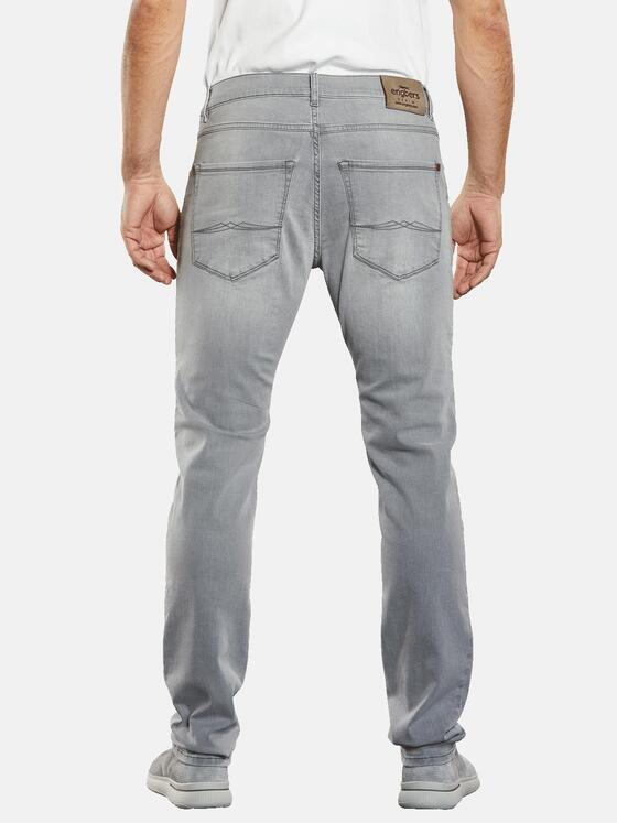 engbers Herren Super-Stretch-Jeans slim fit Grau 34229