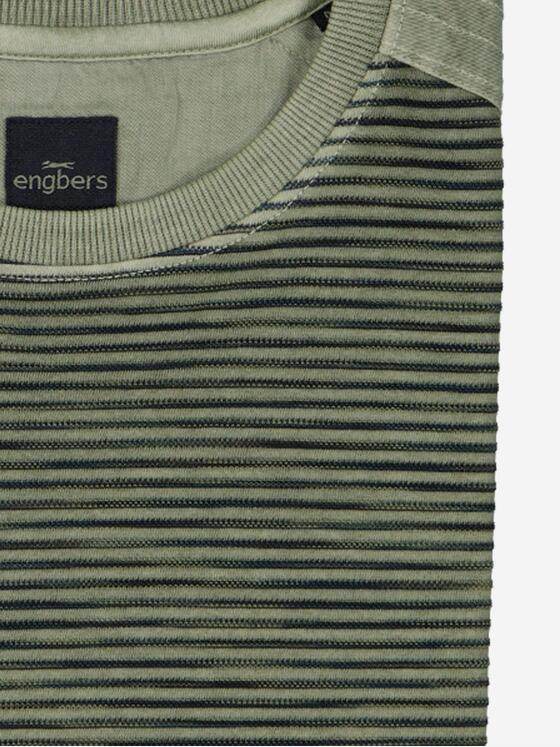 engbers Herren Rundhals T-Shirt Khaki 38135