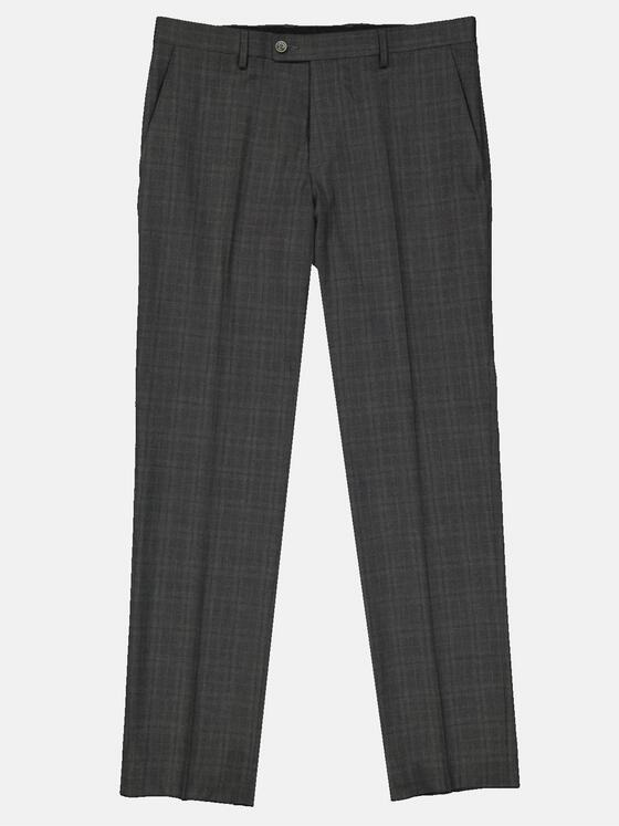 engbers Herren Anzug-Hose kariert Grau 33616