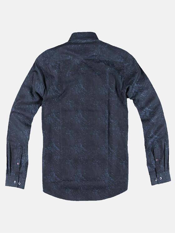 emilio adani Herren Hemd langarm Blau 30868