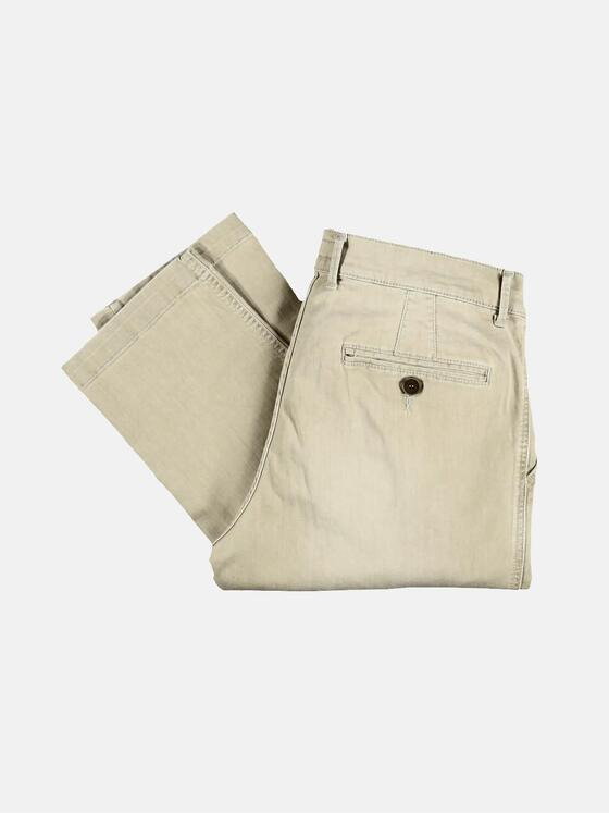 emilio adani Herren Elastische Chino Denim Beige 29278