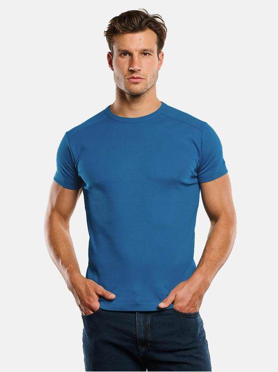 engbers Herren Basic-Shirt "My Favorite" organic Royalblau 34362