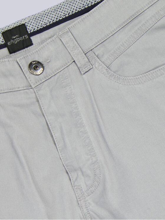 engbers Herren 5-Pocket-Hose regular Silbergrau 38671