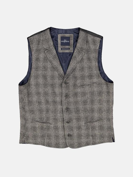 engbers Herren Sakkoweste Silbergrau 32861