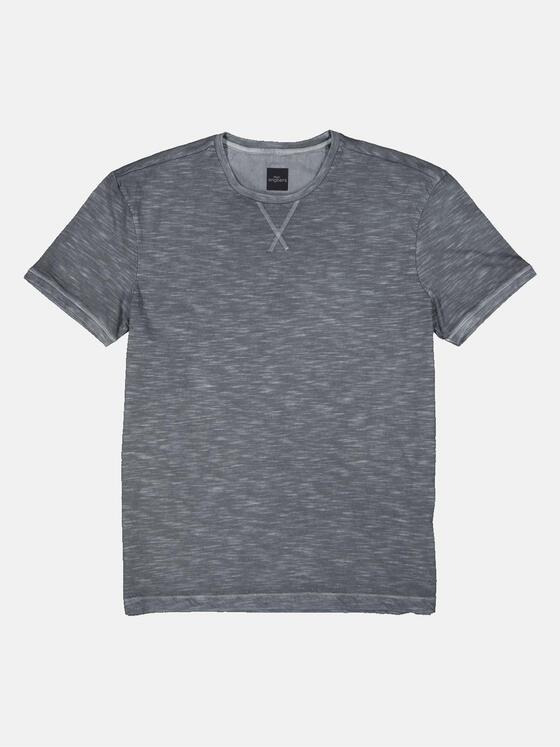 engbers Herren T-Shirt meliert Blau 35127