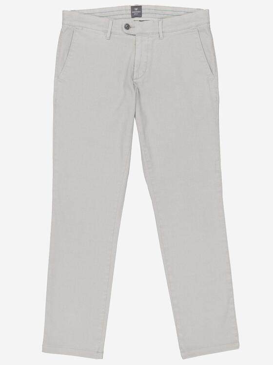 ENGBERS GERMANY Herren Chino aus Waren-Hightech-Material Hellgrau 37533