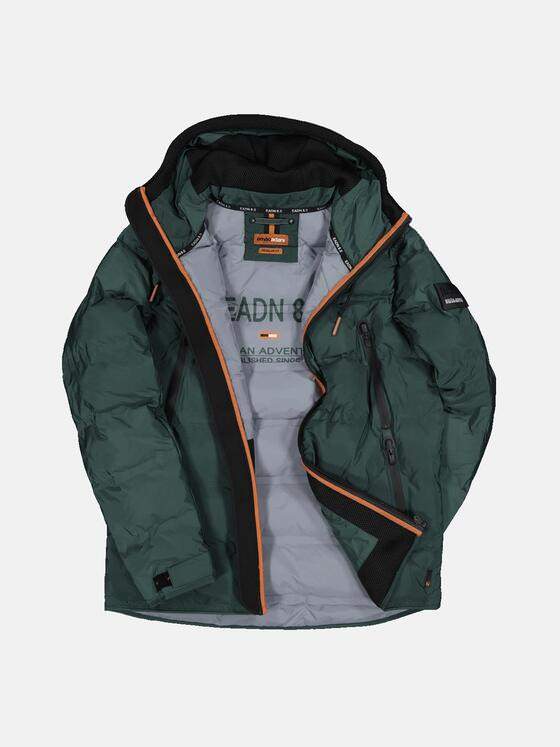 emilio adani Herren Jacke mit wasserdichten Zippern Grün 32251