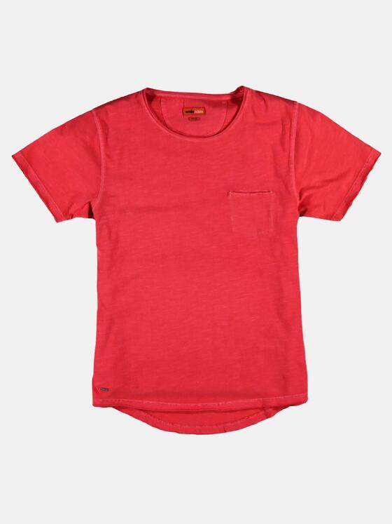 emilio adani Herren T-Shirt "My Favorite" Signalrot 25878