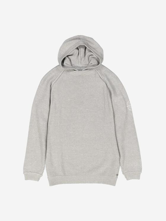 engbers Herren Pullover mit Kapuze Grau 37622