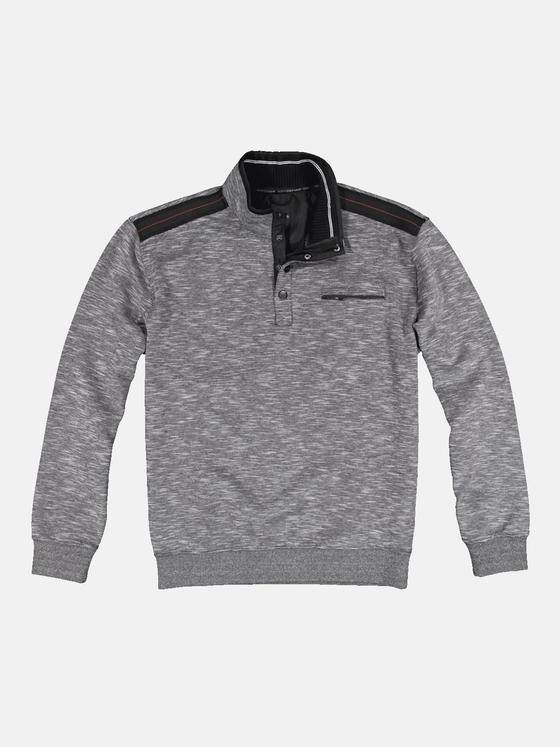 engbers Herren Sweatshirt mit Stehkragen Anthrazit 33837